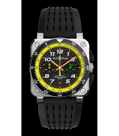 Copy Bell & Ross Instruments BR03-94 Chronograph 42mm Mens BR0394-RS19/SRB